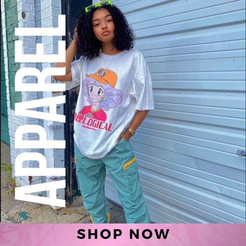 picture of a young girl wearing urban apparel