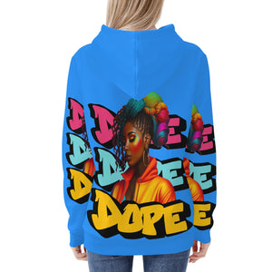 DOPE Womens Hoodie - The Ebonee Kouture Experience Handbag Shop