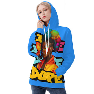 DOPE Womens Hoodie - The Ebonee Kouture Experience Handbag Shop