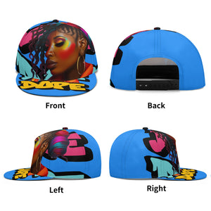 DOPE Ladies Hip-hop Caps - The Ebonee Kouture Experience Handbag Shop