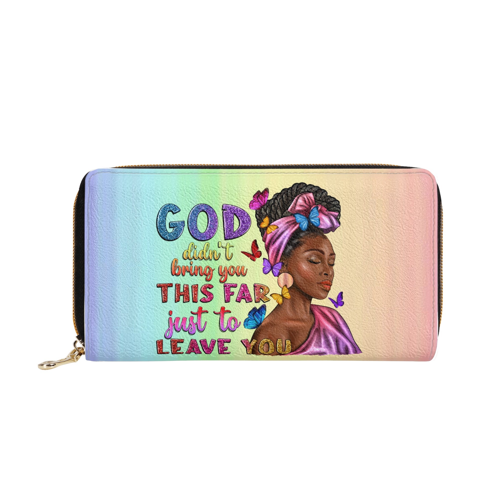 Faith Zipper Wallet - The Ebonee Kouture Experience Handbag Shop