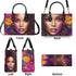 Flower Lady Luxury Handbag - The Ebonee Kouture Experience Handbag Shop