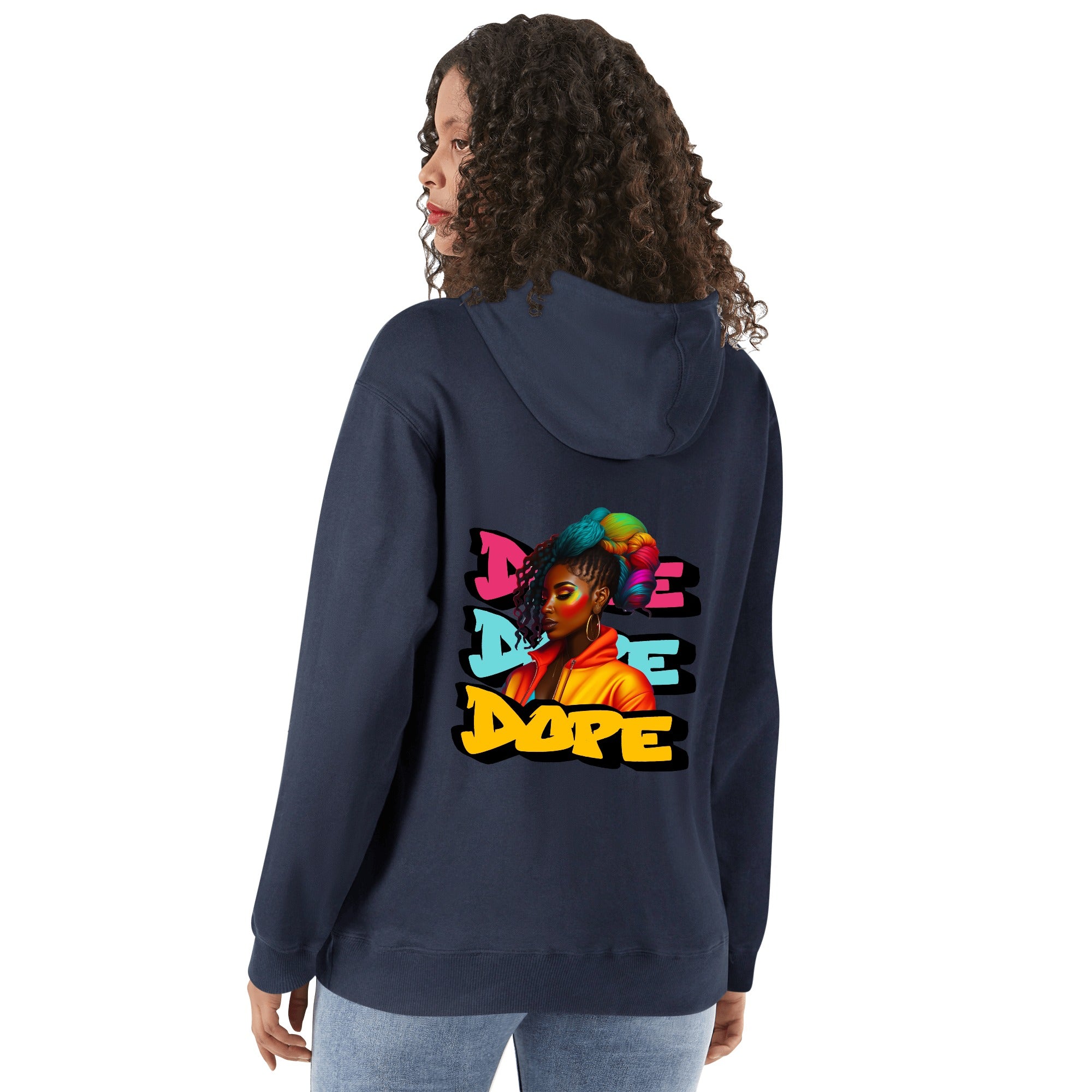 DOPE Cotton Hoodie - The Ebonee Kouture Experience Handbag Shop