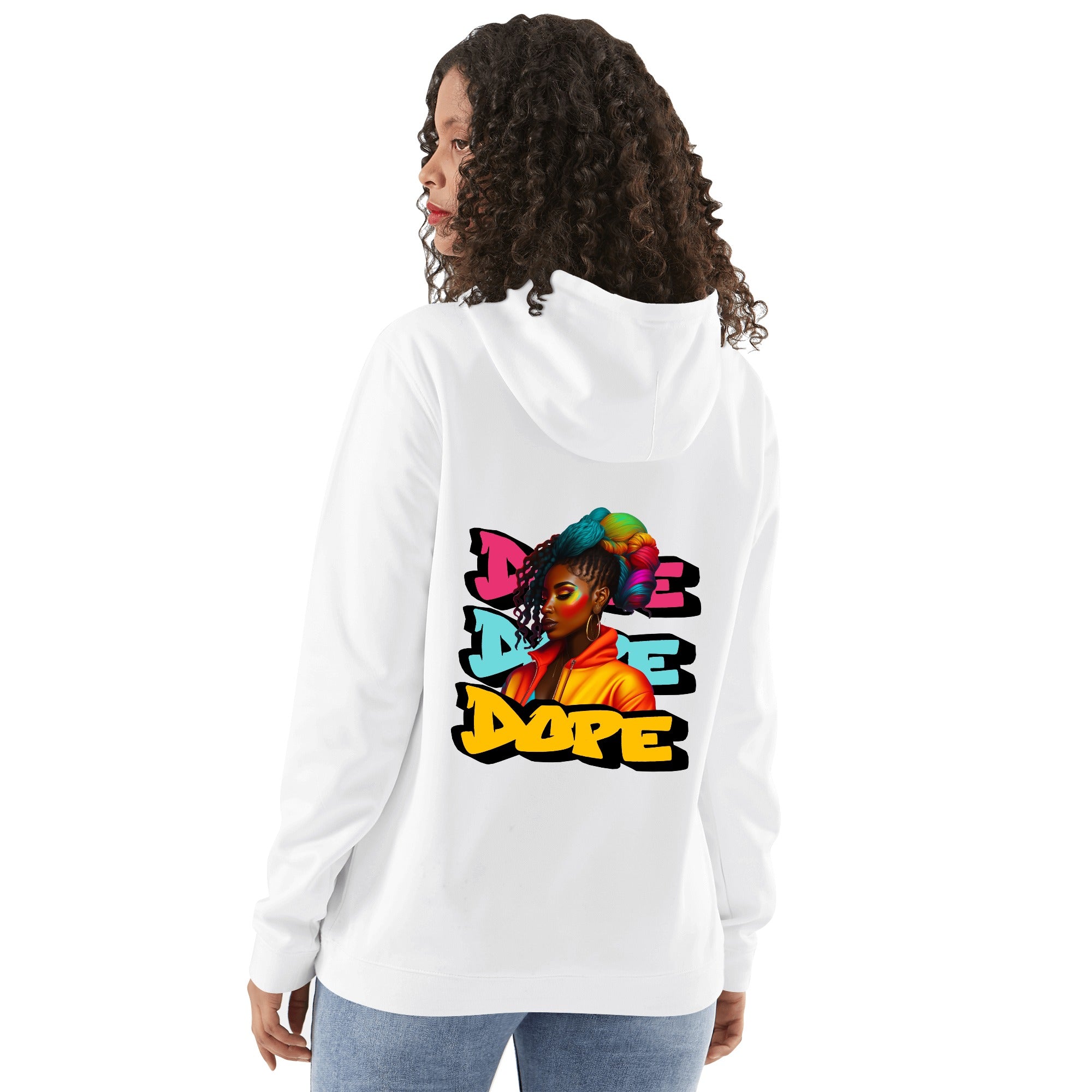 DOPE Cotton Hoodie - The Ebonee Kouture Experience Handbag Shop