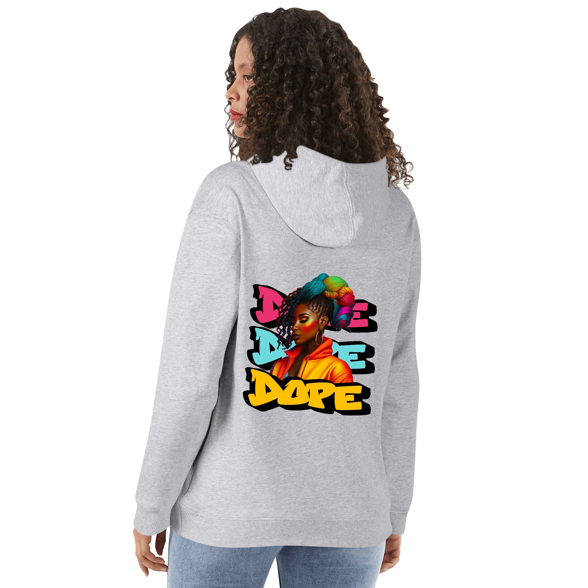 DOPE Cotton Hoodie - The Ebonee Kouture Experience Handbag Shop