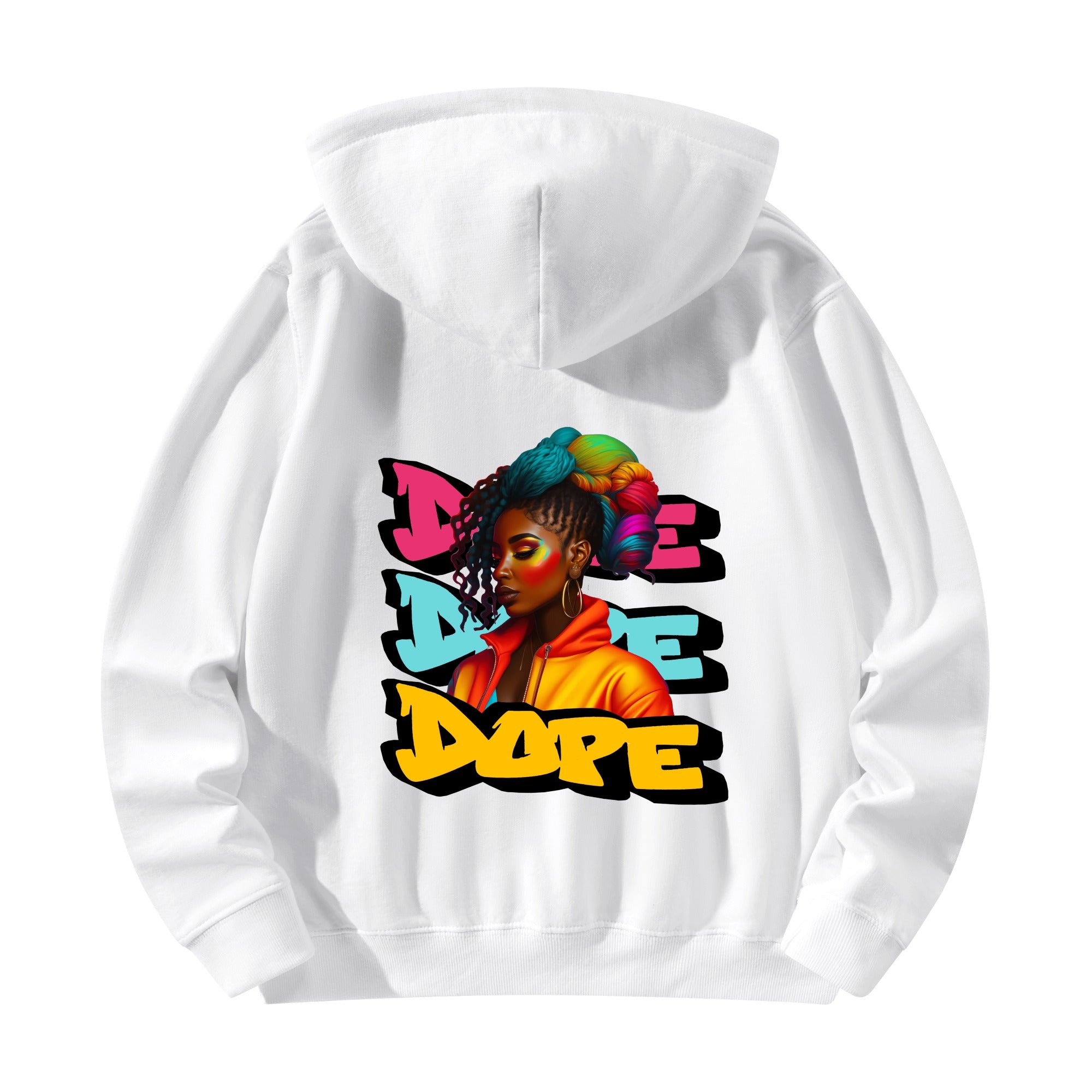 DOPE Cotton Hoodie - The Ebonee Kouture Experience Handbag Shop