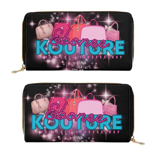 Ebonee Kouture Signature Zipper Wallet