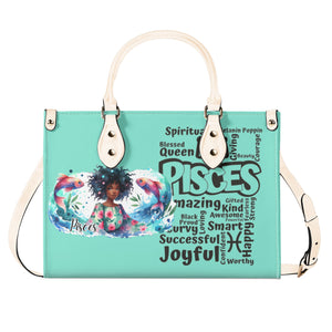 Pisces Zodiac Luxury Handbag