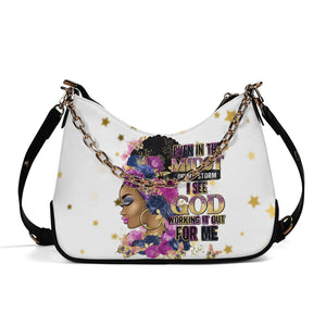 Midst Of The Storm Cross-body Bag With Chain