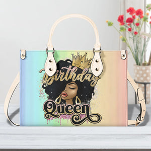 Birthday Queen Luxury Handbag - The Ebonee Kouture Experience Handbag Shop