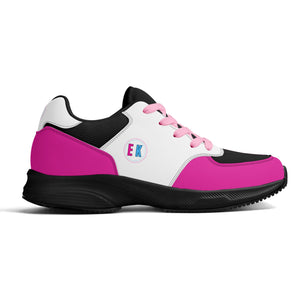 Pink Kisses Platform Athletic Shoes - The Ebonee Kouture Experience Handbag Shop