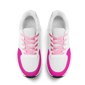 Pink Kisses Platform Athletic Shoes - The Ebonee Kouture Experience Handbag Shop