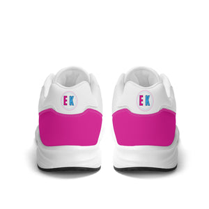 Pink Kisses Platform Athletic Shoes - The Ebonee Kouture Experience Handbag Shop