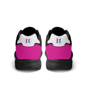 Pink Kisses Platform Athletic Shoes - The Ebonee Kouture Experience Handbag Shop