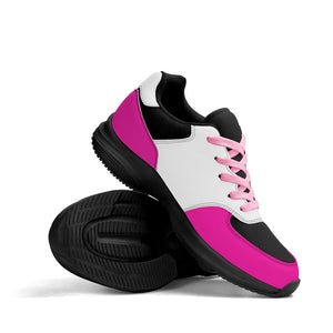 Pink Kisses Platform Athletic Shoes - The Ebonee Kouture Experience Handbag Shop