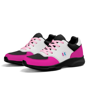 Pink Kisses Platform Athletic Shoes - The Ebonee Kouture Experience Handbag Shop