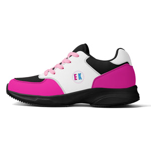 Pink Kisses Platform Athletic Shoes - The Ebonee Kouture Experience Handbag Shop