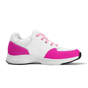 Pink Kisses Platform Athletic Shoes - The Ebonee Kouture Experience Handbag Shop