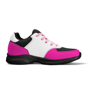 Pink Kisses Platform Athletic Shoes - The Ebonee Kouture Experience Handbag Shop