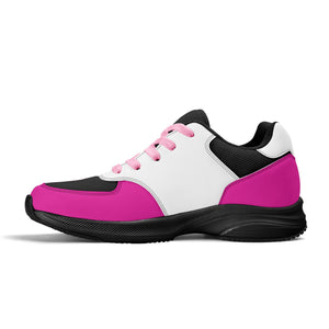 Pink Kisses Platform Athletic Shoes - The Ebonee Kouture Experience Handbag Shop