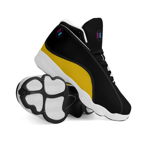 Bumblebee Leather Basketball Shoes