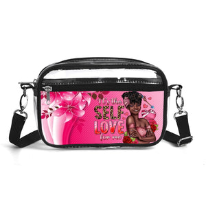 Self-Love Clear Fashion Summer Bag - The Ebonee Kouture Experience Handbag Shop