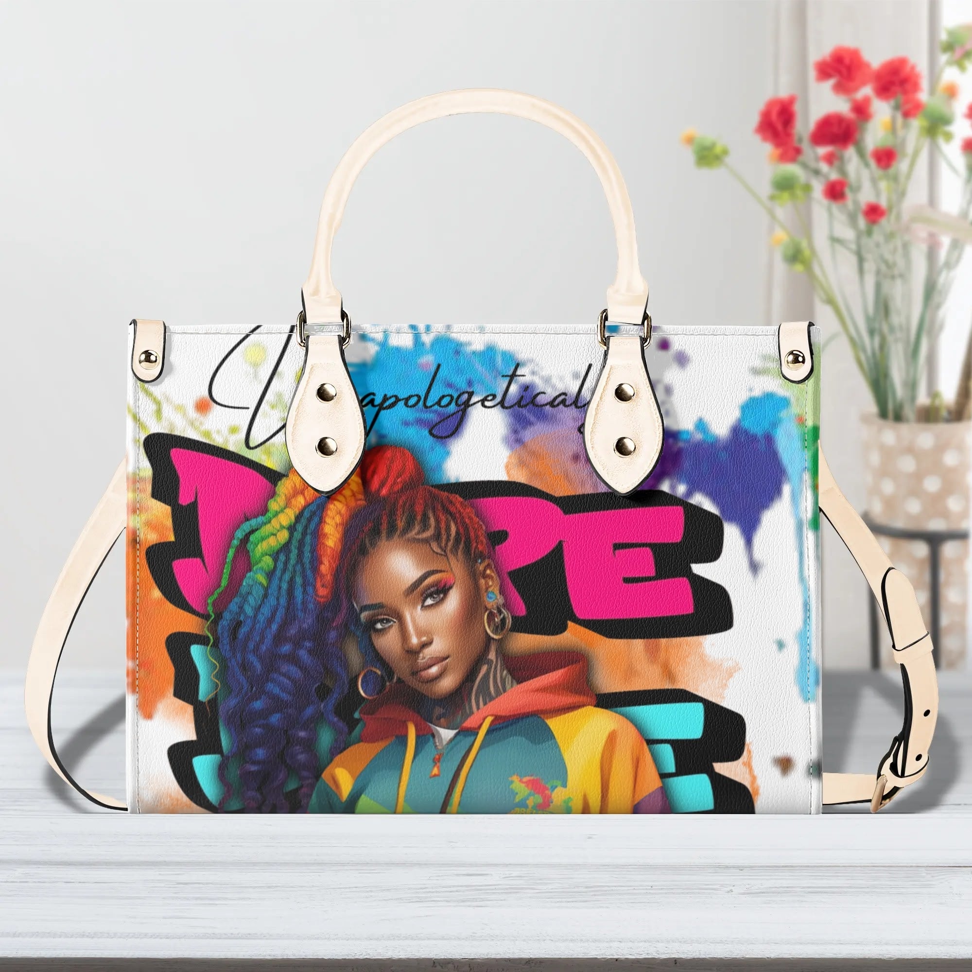 Dope Color Blot Luxury Handbag - The Ebonee Kouture Experience Handbag Shop