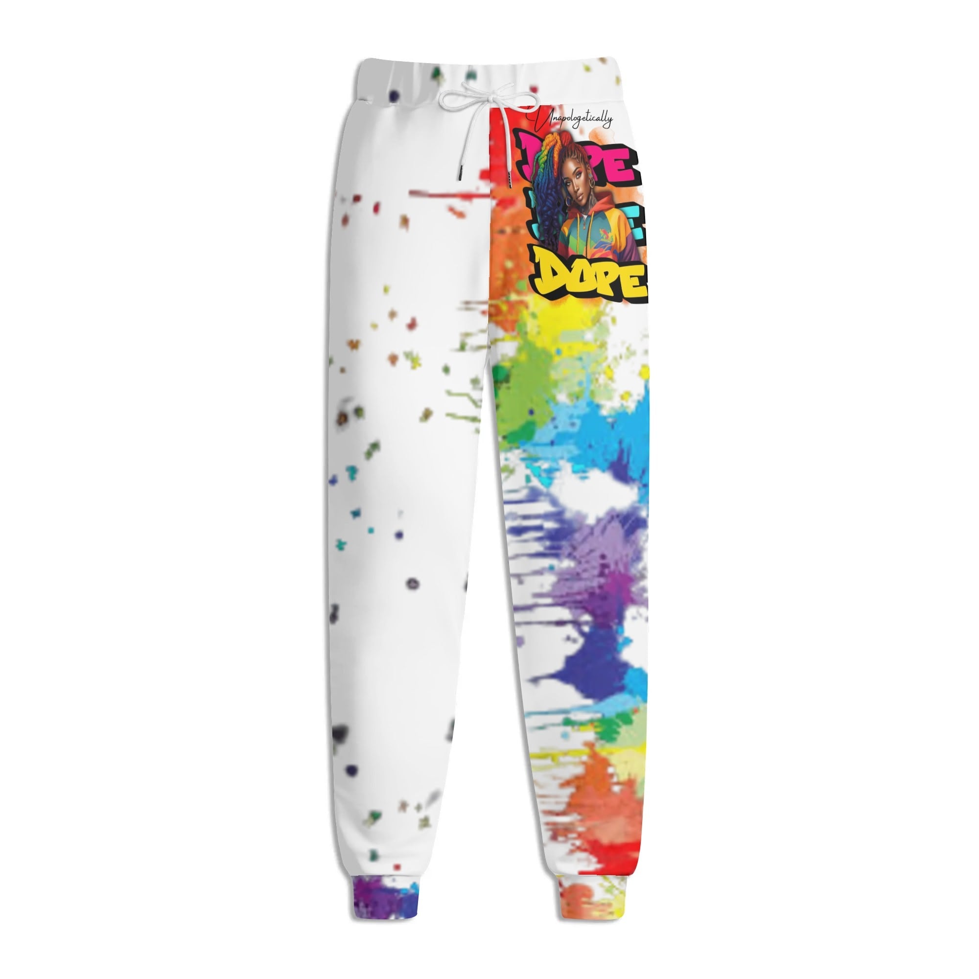 Dope Color Blot Joggers Sweatpants - The Ebonee Kouture Experience Handbag Shop