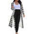 Shades Of Grey Cardigan and Leggings 2pc Set - The Ebonee Kouture Experience Handbag Shop