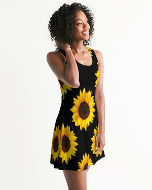 Sunflower Racerback Dress - The Ebonee Kouture Experience Handbag Shop