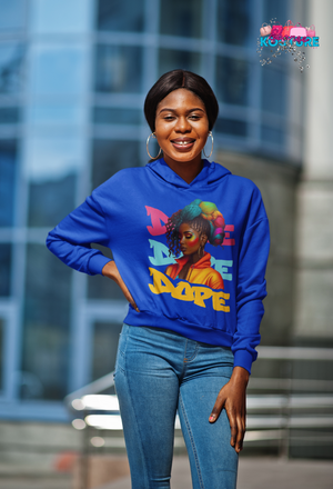 DOPE Womens Hoodie - The Ebonee Kouture Experience Handbag Shop