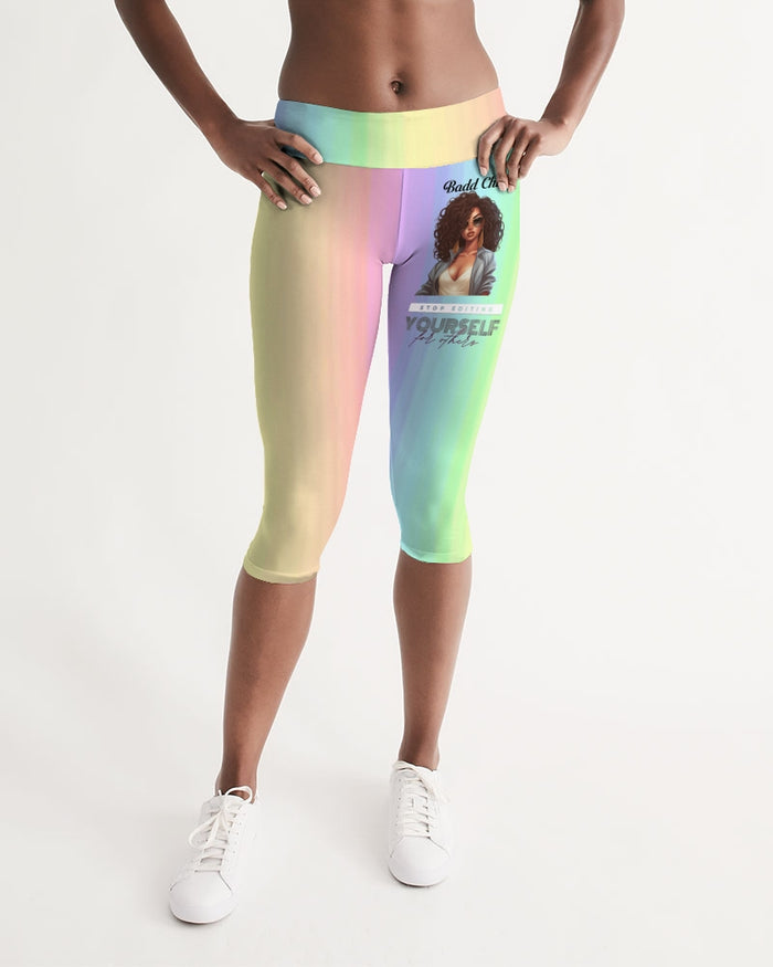 Badd Chick Mid-Rise Capri