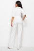 Deja’Nae Tie-Waist Half Sleeve Jumpsuit - The Ebonee Kouture Experience Handbag Shop