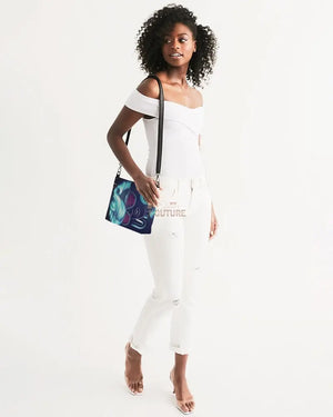 Aqua Girl Clutch Pouch - The Ebonee Kouture Experience Handbag Shop