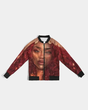 Aries Goddess Women's Bomber Jacket - The Ebonee Kouture Experience Handbag Shop