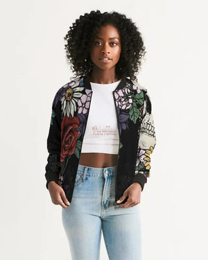 Bed of Roses Women's Bomber Jacket Janae's Closet Boutique Shop