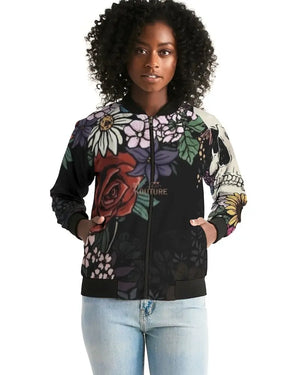 Bed of Roses Women's Bomber Jacket Janae's Closet Boutique Shop