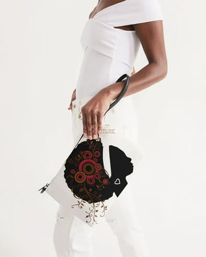 Black Queen Clutch Pouch - The Ebonee Kouture Experience Handbag Shop