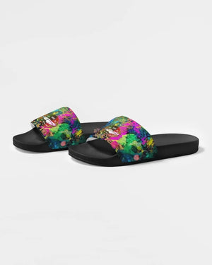 Black Queen Ladies Slide Sandal - The Ebonee Kouture Experience Handbag Shop