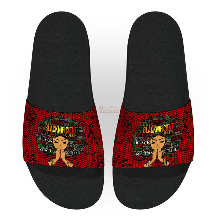 Blacknificent Women's Slides