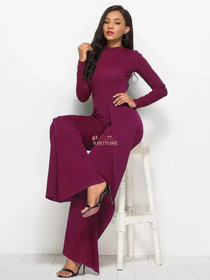 Boss Lady Jumpsuit - The Ebonee Kouture Experience Handbag Shop