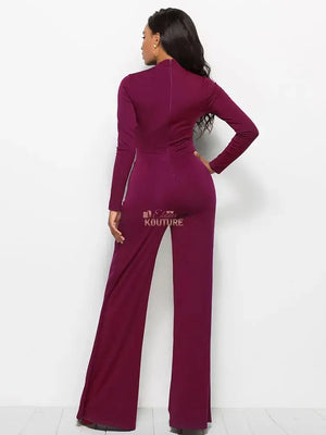 Boss Lady Jumpsuit - The Ebonee Kouture Experience Handbag Shop