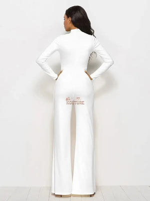 Boss Lady Jumpsuit - The Ebonee Kouture Experience Handbag Shop