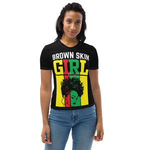 Brown Skin Girl T-shirt - The Ebonee Kouture Experience Handbag Shop