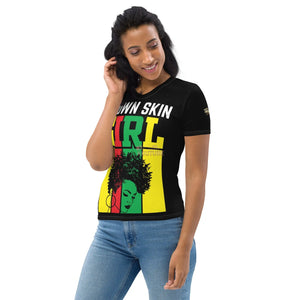 Brown Skin Girl T-shirt - The Ebonee Kouture Experience Handbag Shop