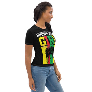 Brown Skin Girl T-shirt - The Ebonee Kouture Experience Handbag Shop