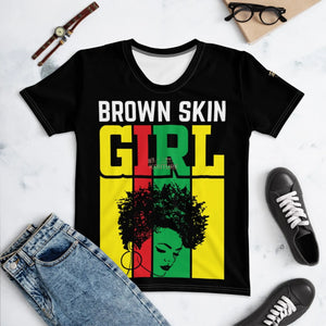 Brown Skin Girl T-shirt - The Ebonee Kouture Experience Handbag Shop