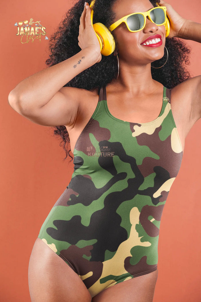 Camouflage Women's One-Piece Swimsuit