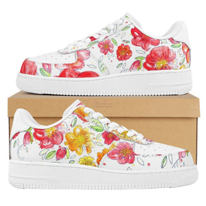 Field of Bloom Women's Low Top Shoes - The Ebonee Kouture Experience Handbag Shop