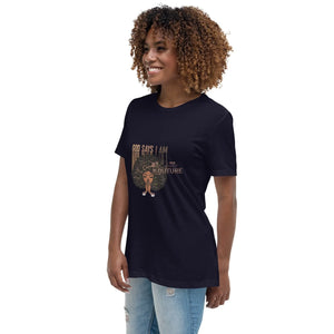 God Says I Am Relaxed T-Shirt - The Ebonee Kouture Experience Handbag Shop